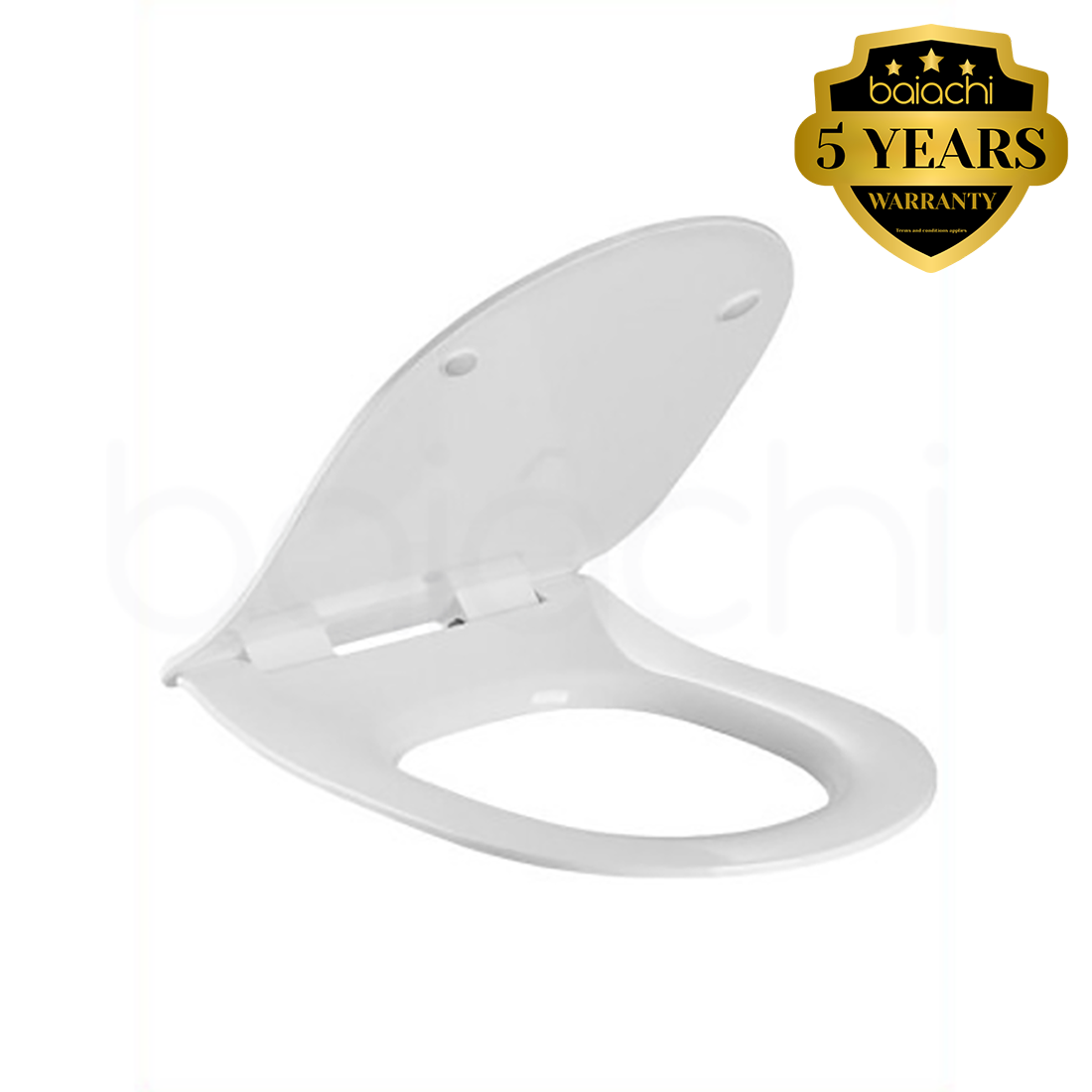 Urea-Formaldehyde (UF) Slim D Shape Toilet Seat
