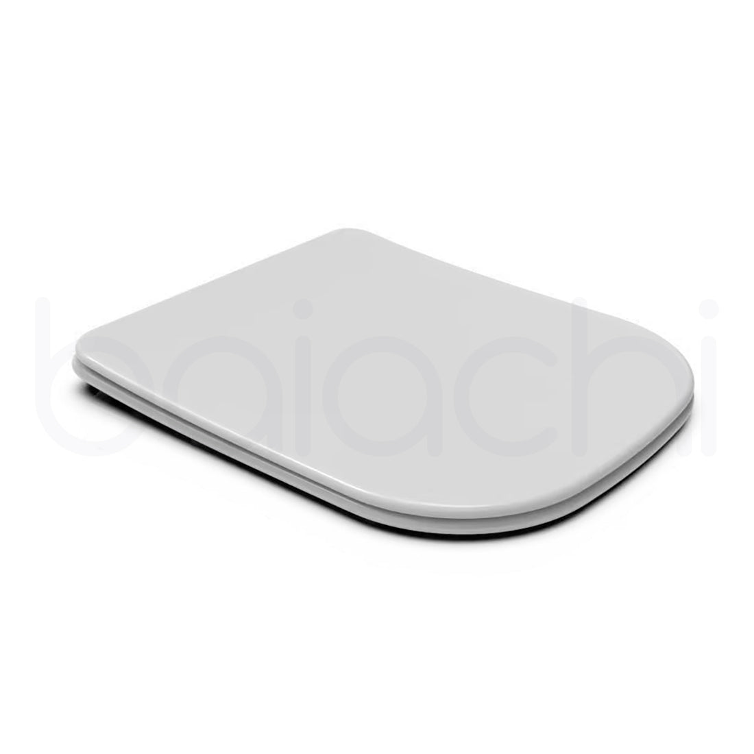 Urea-Formaldehyde (UF) Slim Soft Square Toilet Seat