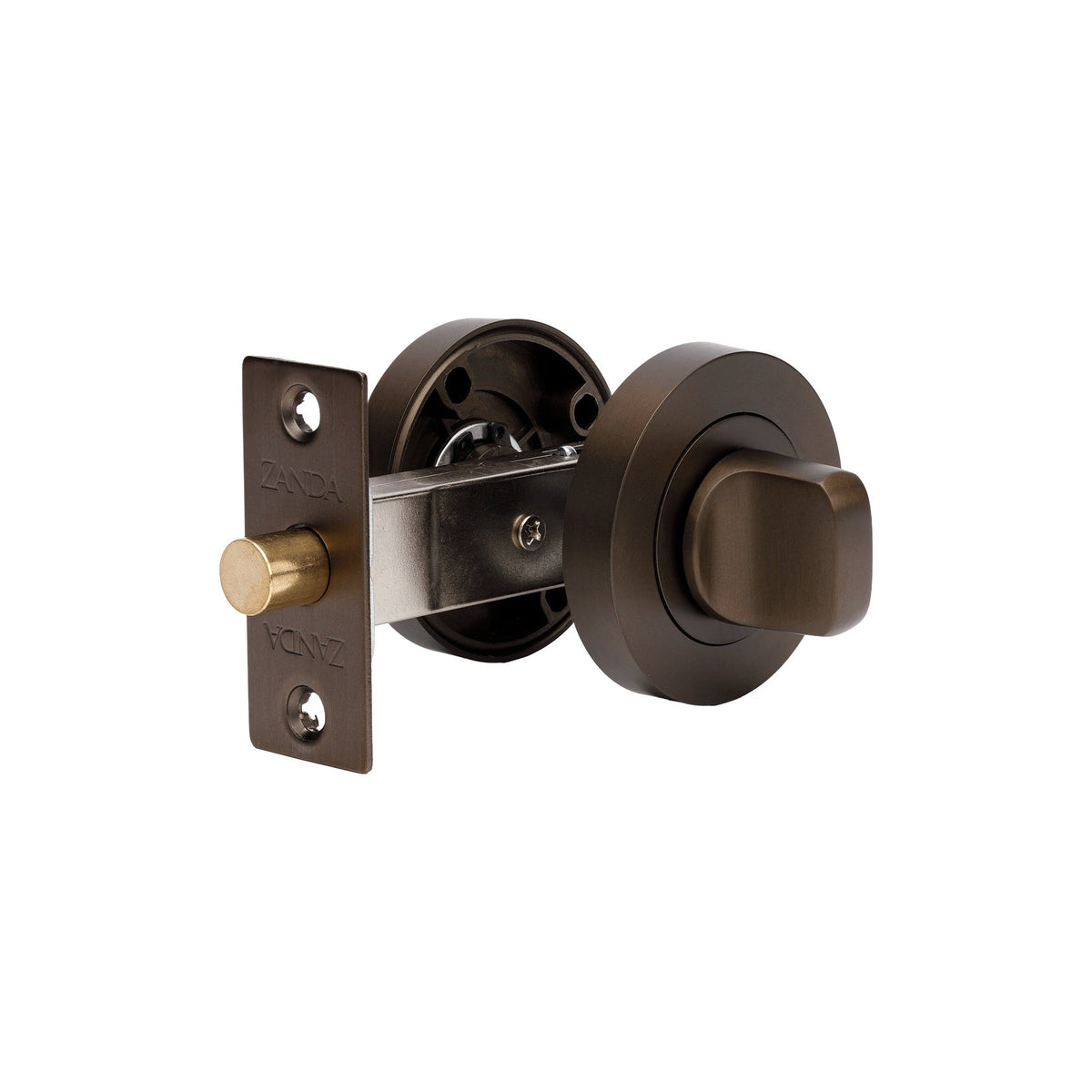 Zanda Round Privacy Kit Ember Bronze