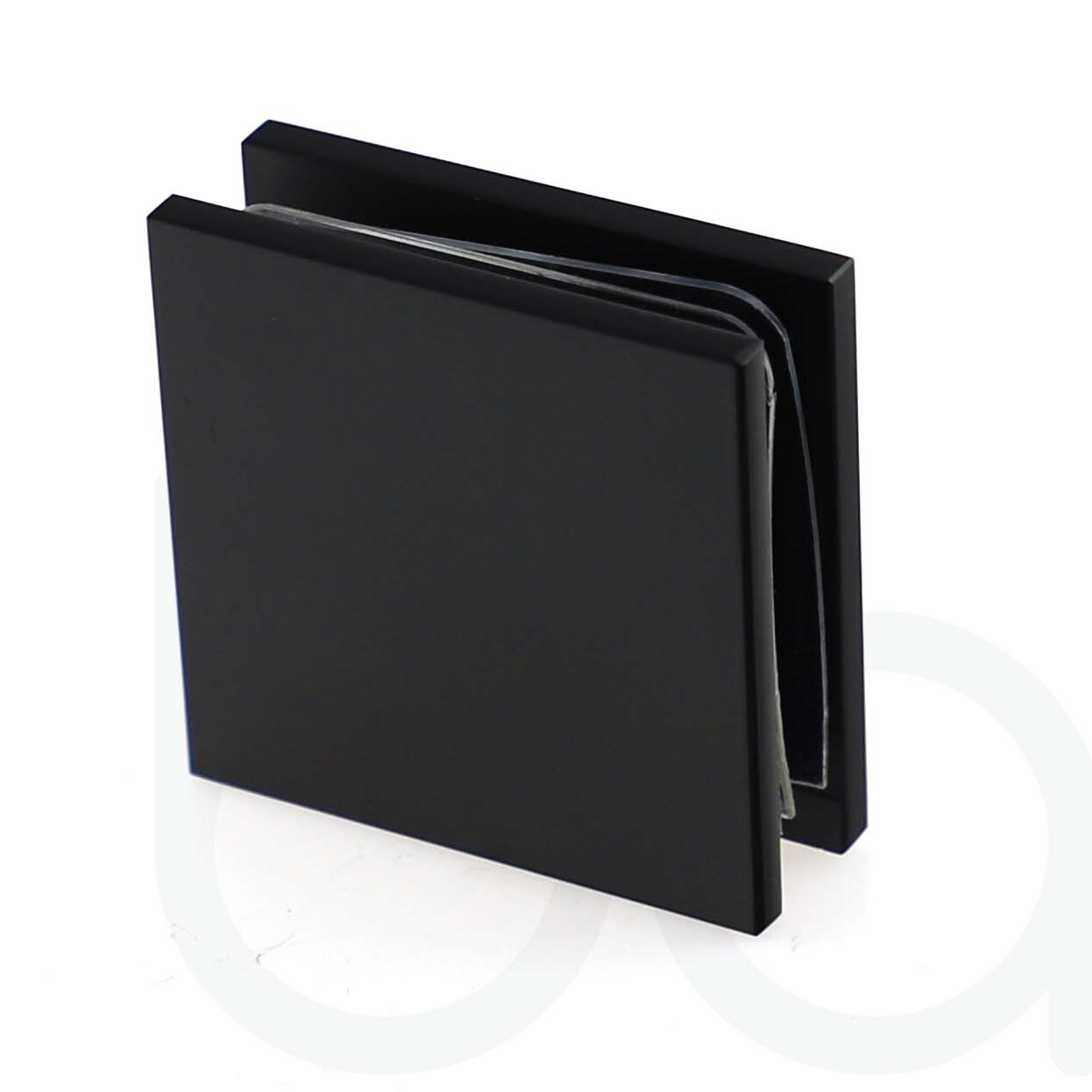 1200mm Fixed Panel Shower Screen Matte Black