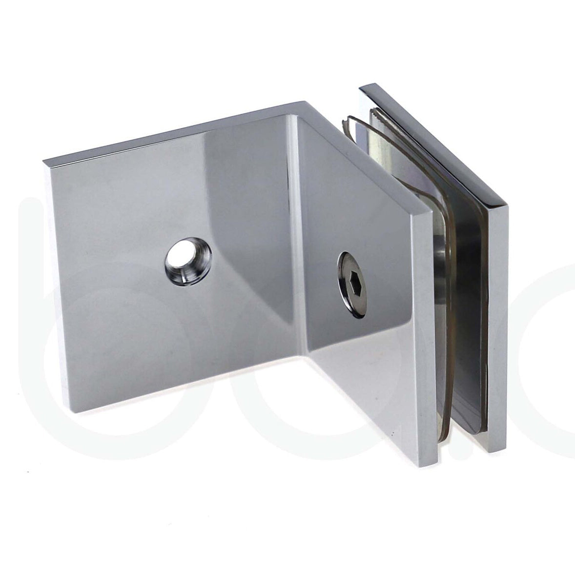 1200mm Fixed Panel Shower Screen Chrome