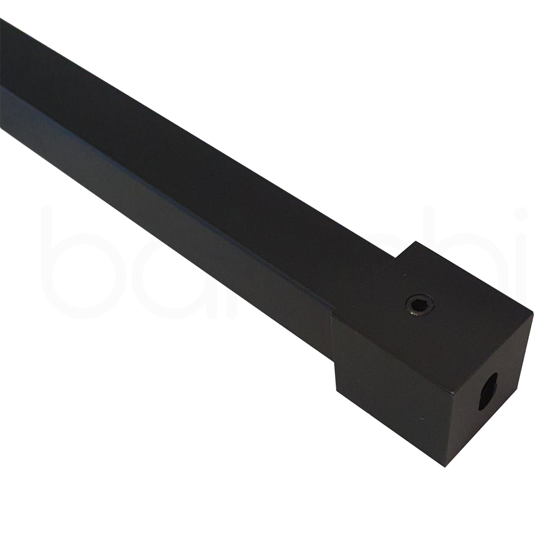 Shower Screen Glass Panel Stabiliser Support Bar Black Adjustable Up To 1000mm