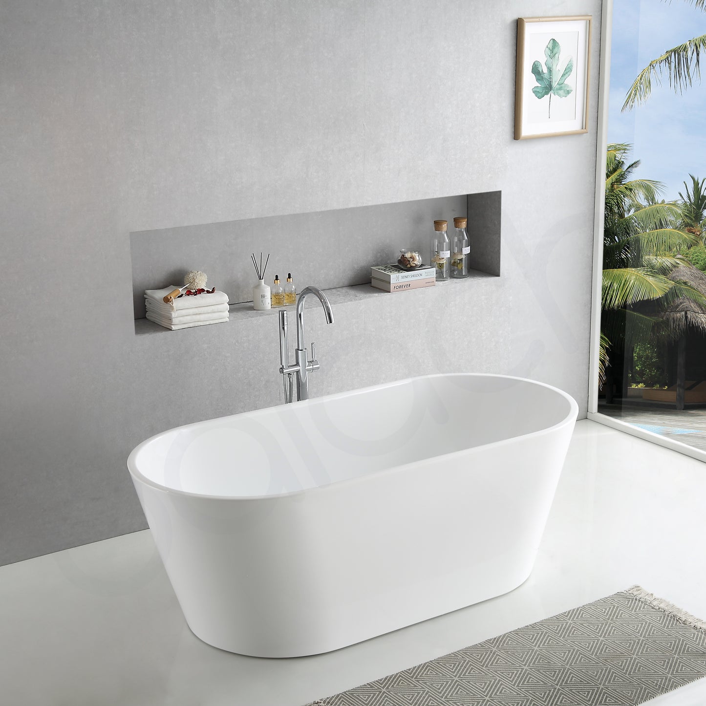 Baiachi Oval 1700 Freestanding Bath MK2