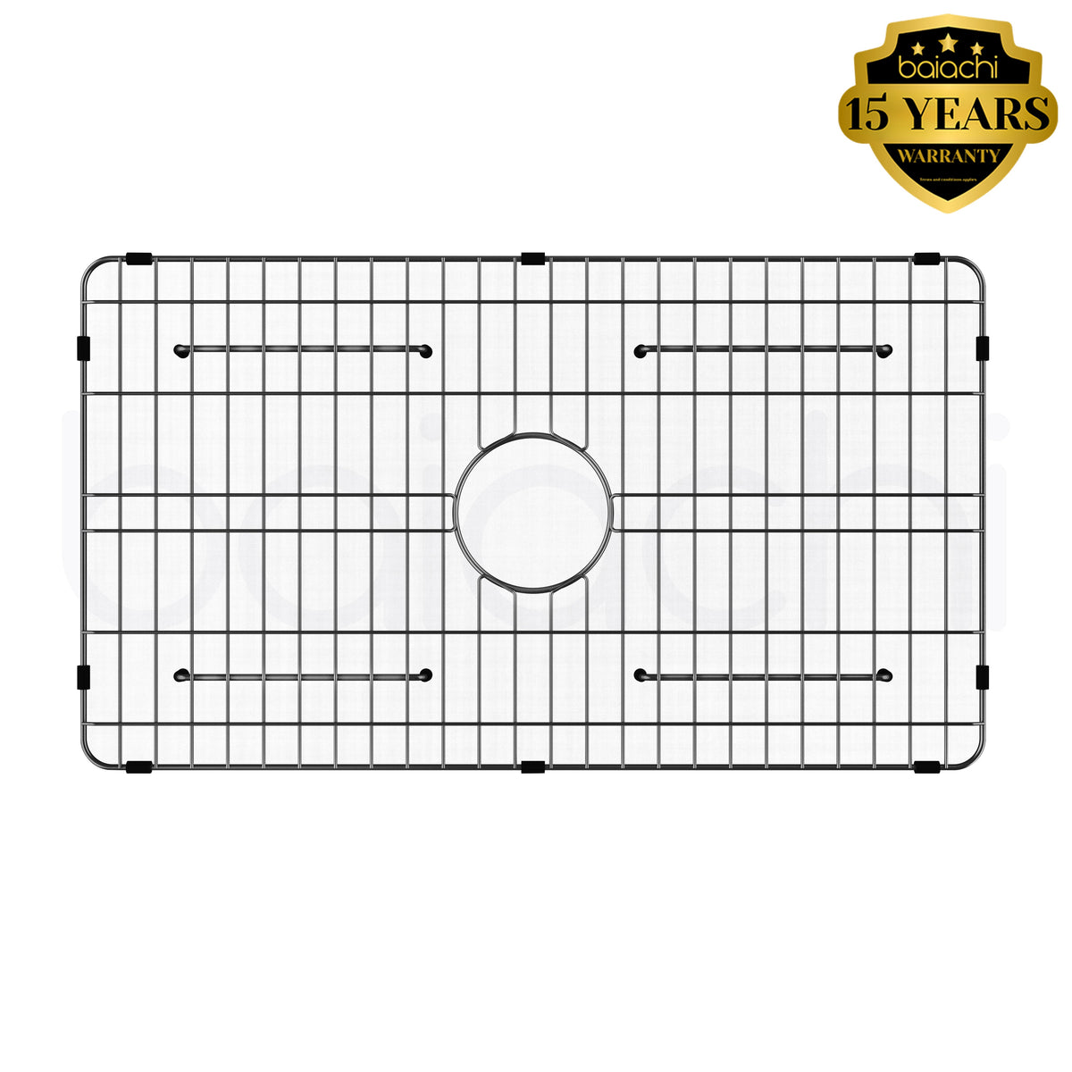 Baiachi 700x400mm Kitchen Sink Grid Gun Metal