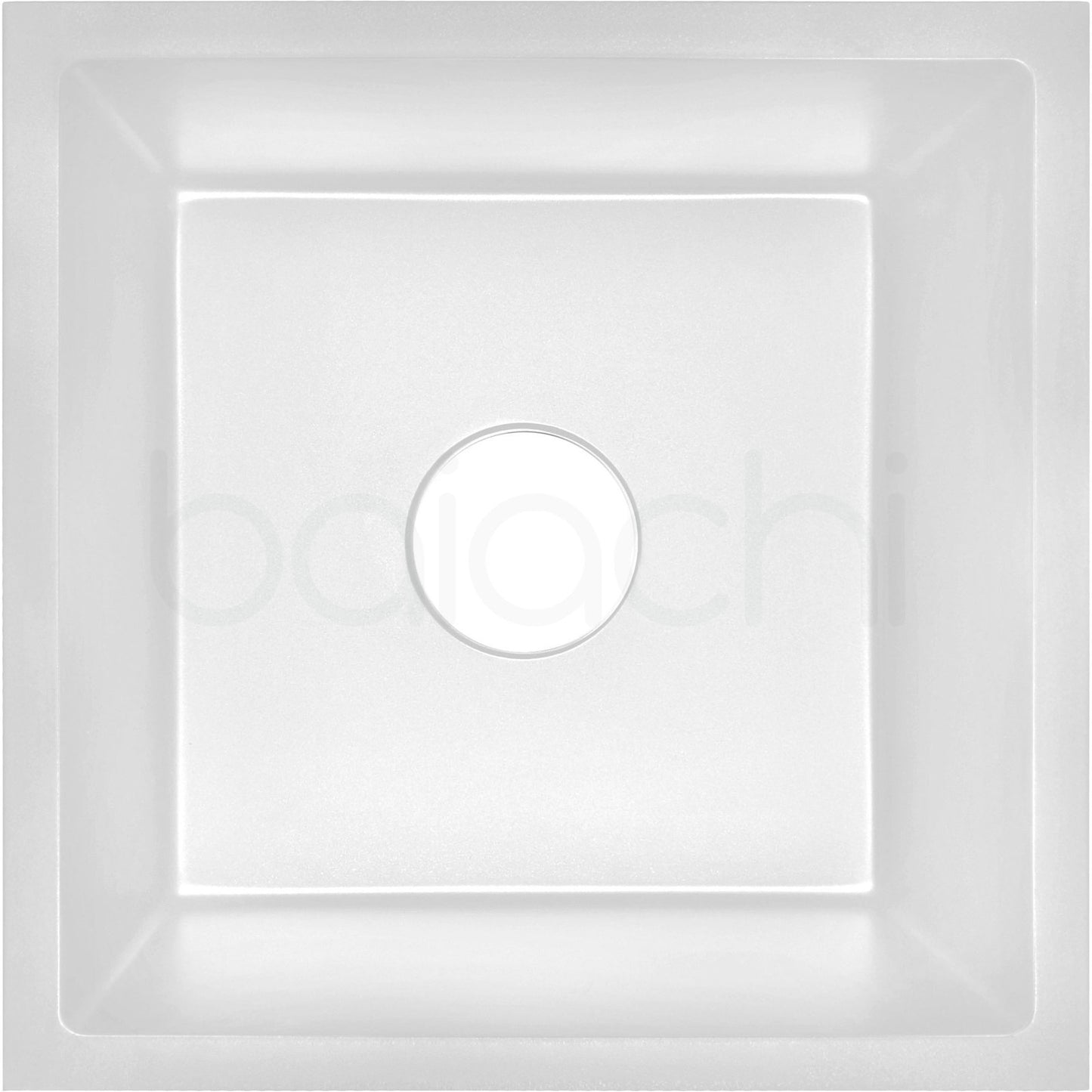Baiachi Single Bowl Granite Kitchen Sink White