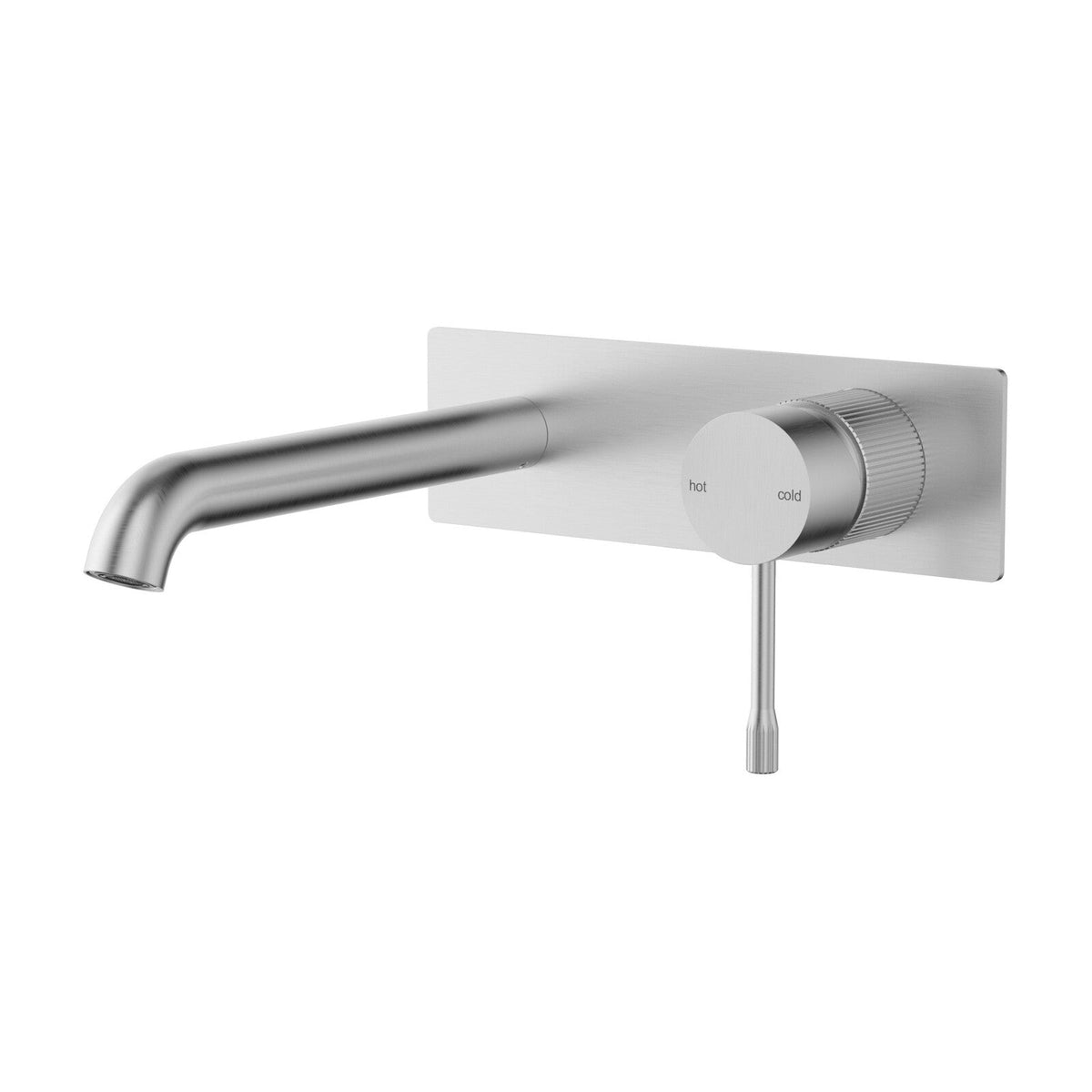 Linie Wall Basin Mixer Brushed Nickel