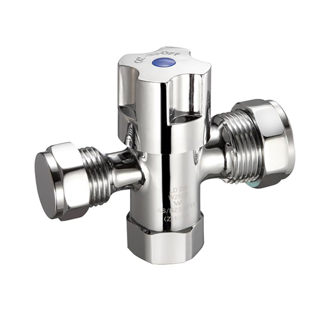 Fitquik Dual Isolation Stop 1/4 Turn Ceramic Disc Male Lead Free