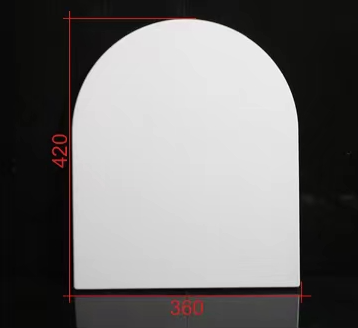 Urea-Formaldehyde (UF) Slim D Shape Toilet Seat