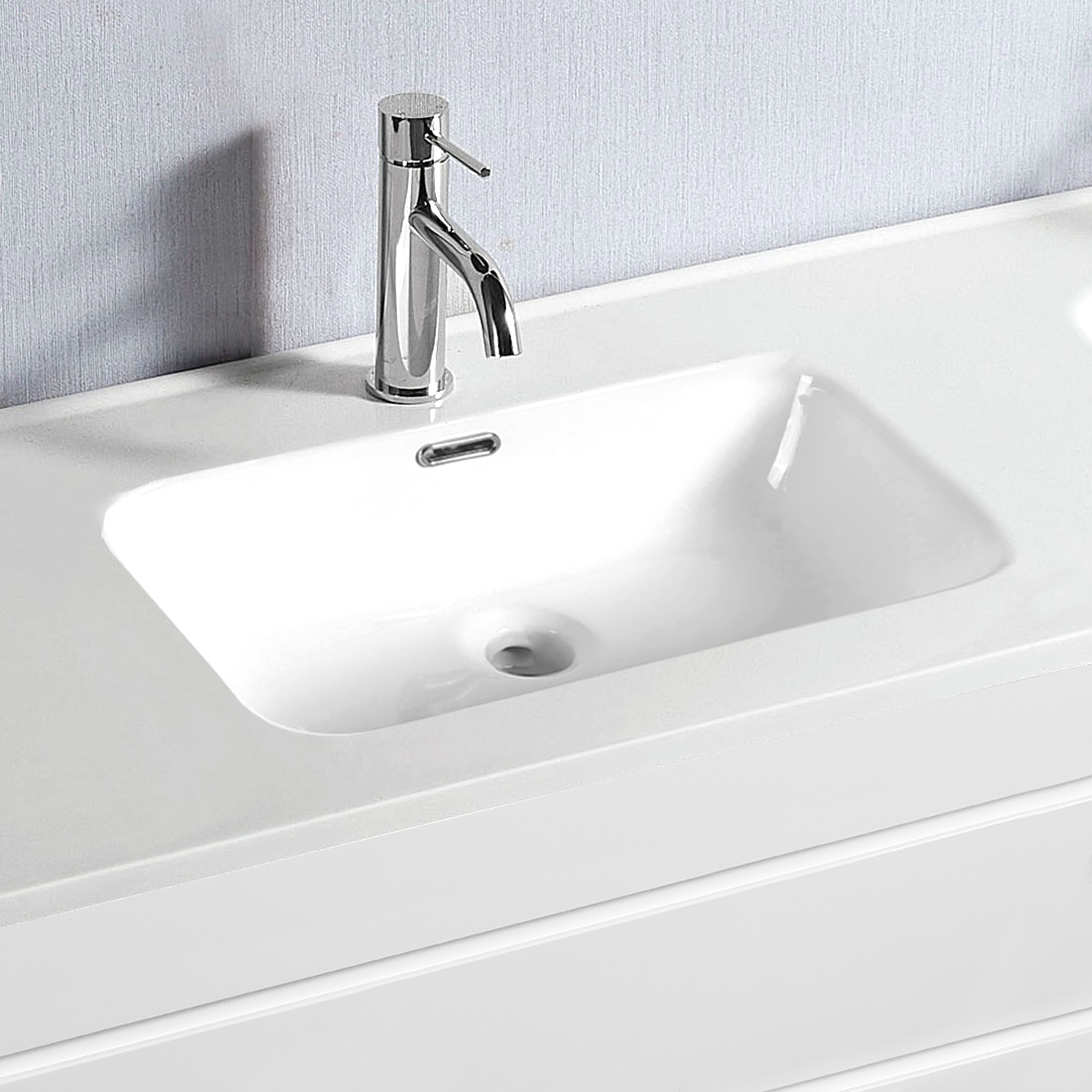 Vellena 1200mm Plywood Bathroom Vanity Ceramic Basin
