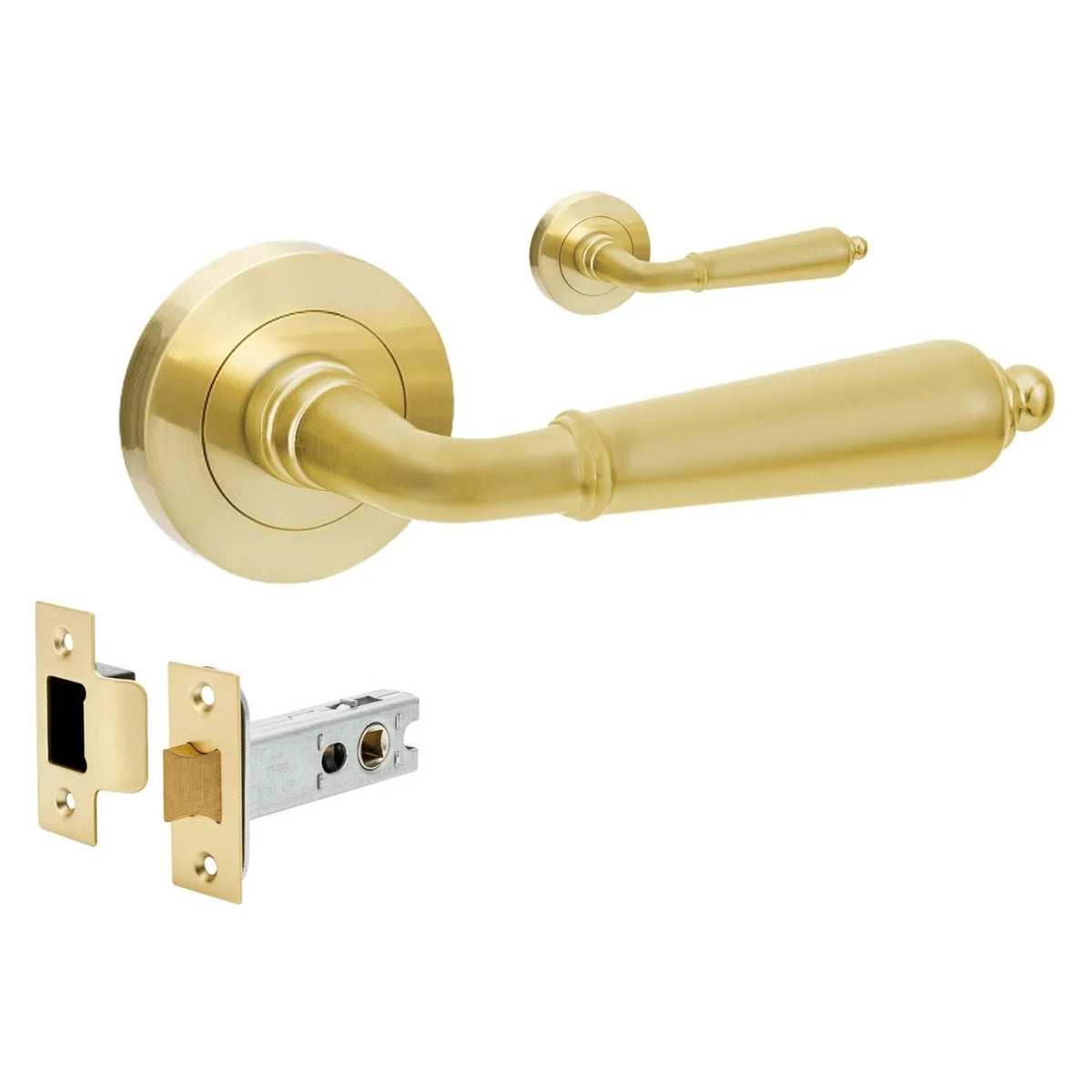 Zanda Oxford Privacy Set Satin Brass