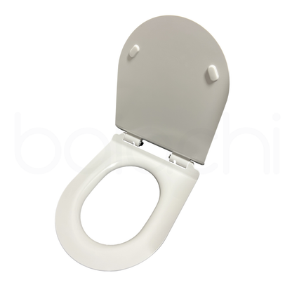 Urea-Formaldehyde (UF) Slim D Shape Toilet Seat