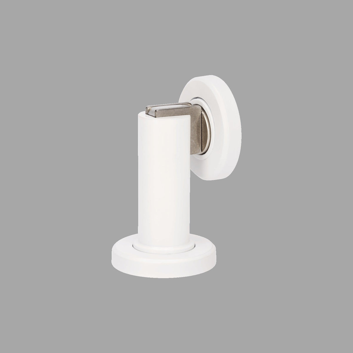 Zanda Magnetic Door Stop Heavy Duty 75mm Matte White