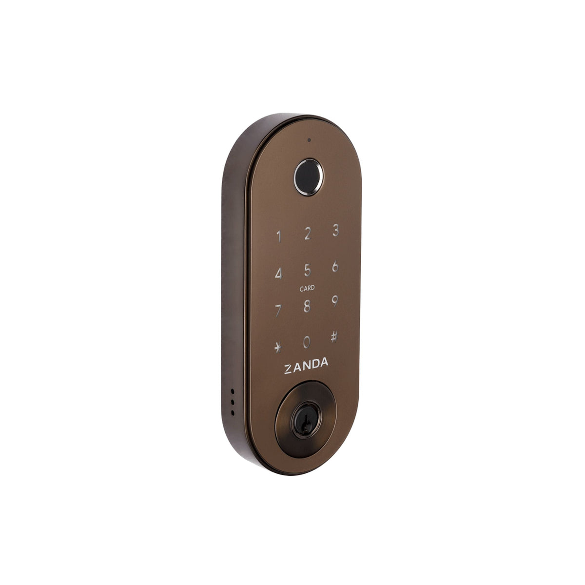 Zanda Stealth Smart Lock Deadbolt Ember Bronze