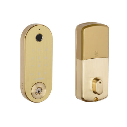Stealth Smart Lock Deadbolts Satin Brass
