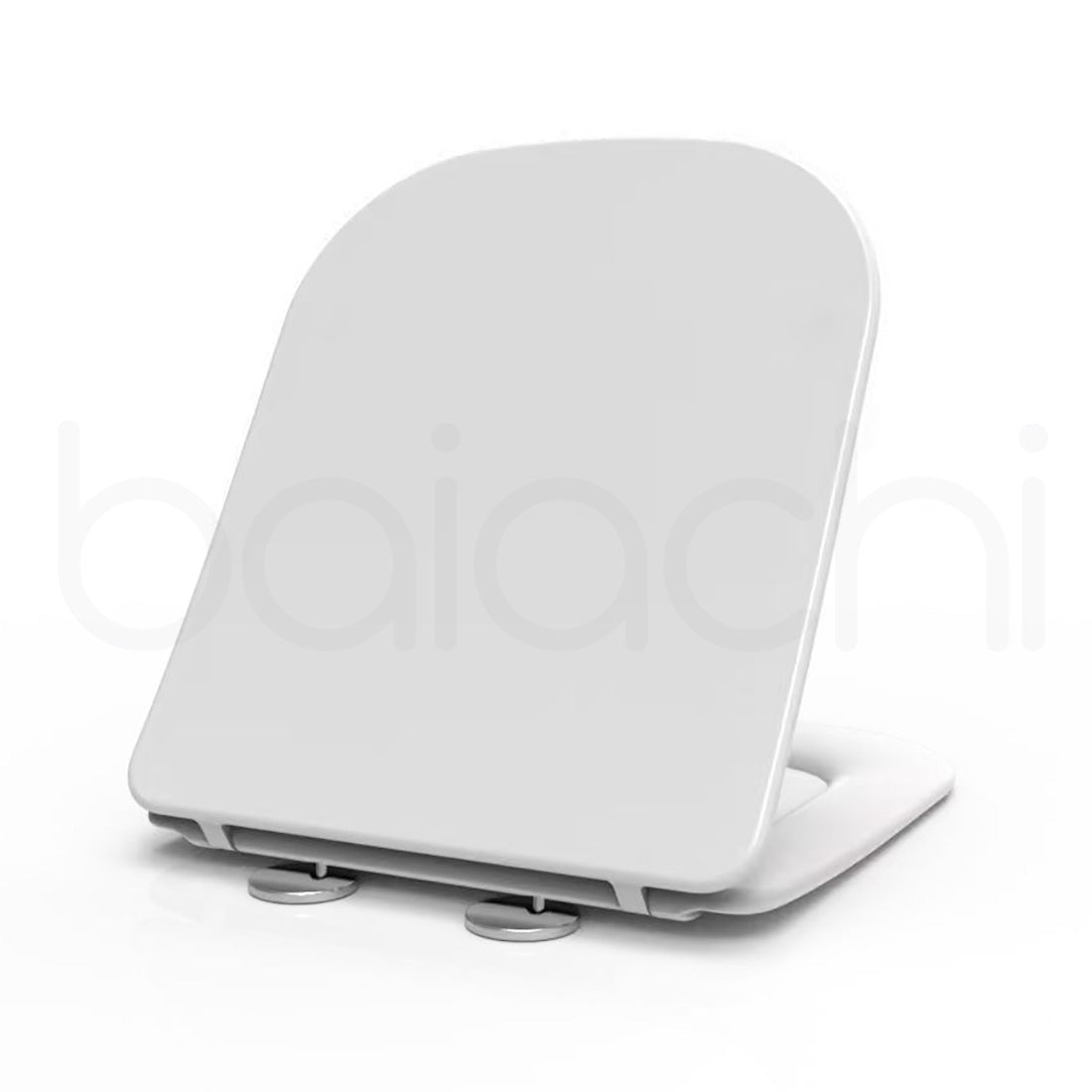 Urea-Formaldehyde (UF) Slim Soft Square Toilet Seat