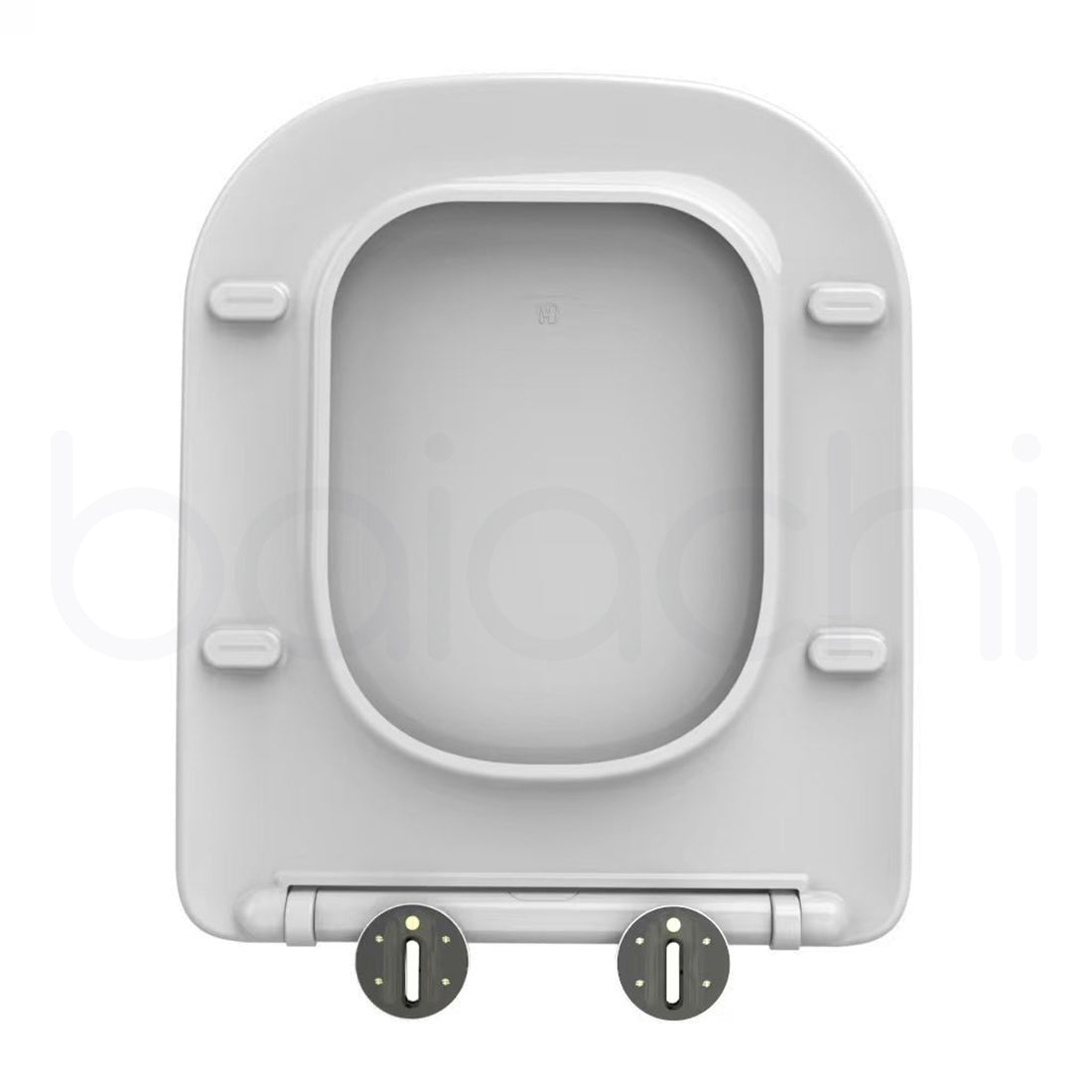 Urea-Formaldehyde (UF) Slim Soft Square Toilet Seat