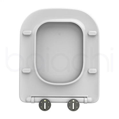 Urea-Formaldehyde (UF) Slim Soft Square Toilet Seat