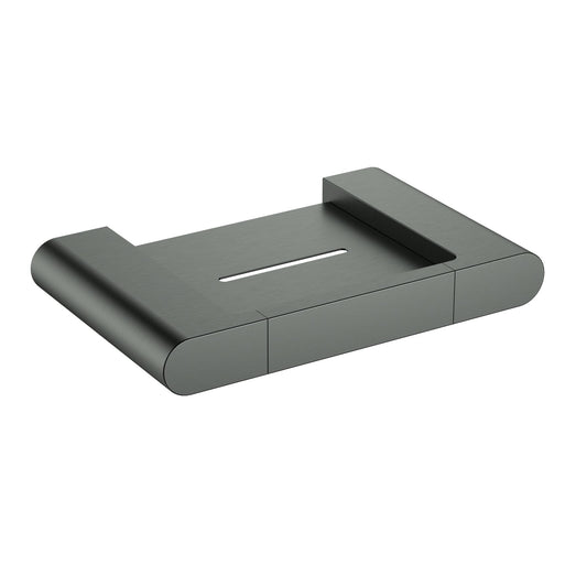 Flores Soap Holder Gun Metal
