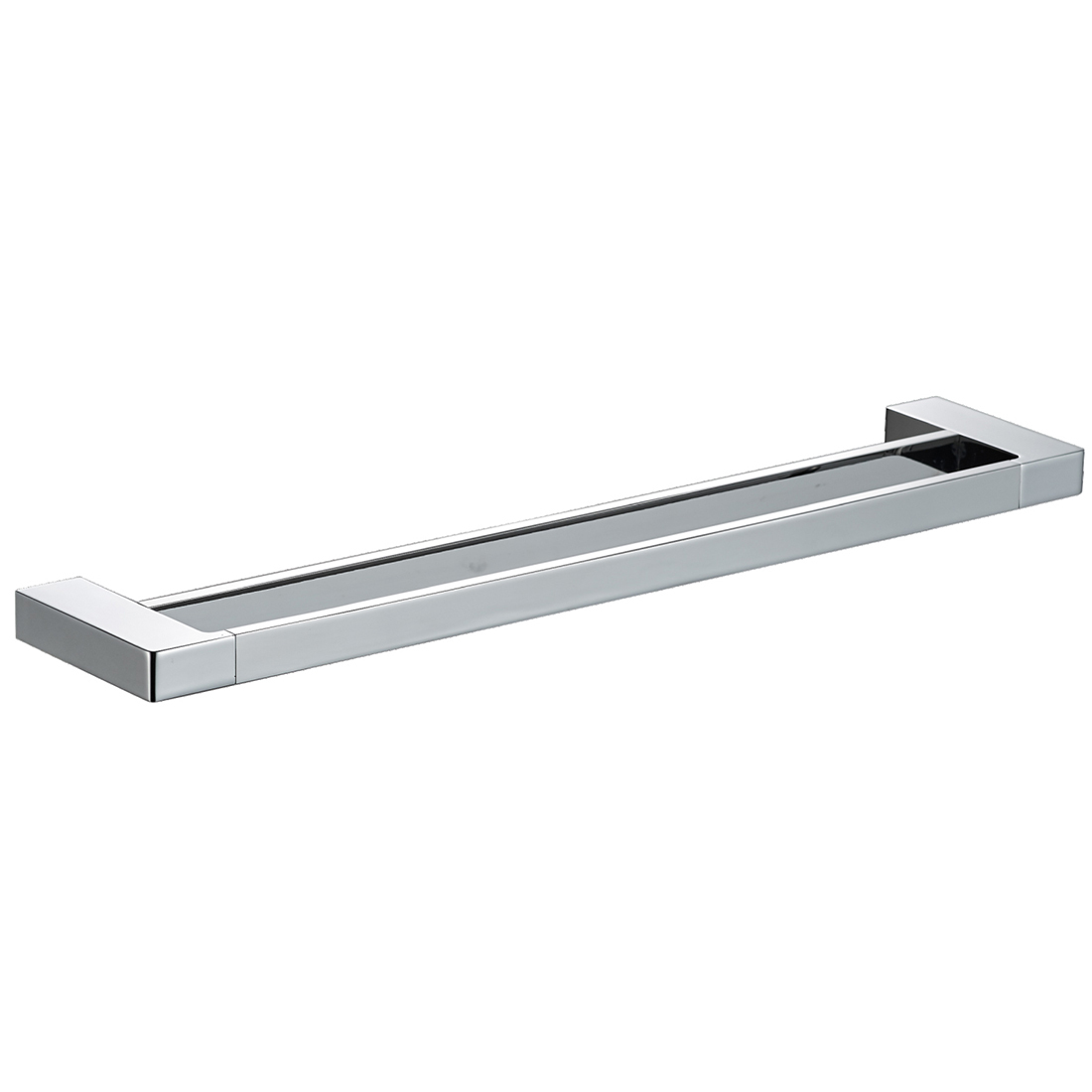 Ceram Double Towel Rail 800mm Chrome