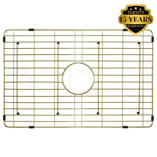 Baiachi Kitchen Sink Grid Brushed Gold