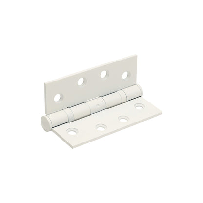 Zanda SS Butt Hinge Loose Pin 100 x 75 x 2.5mm Matte White (pair)