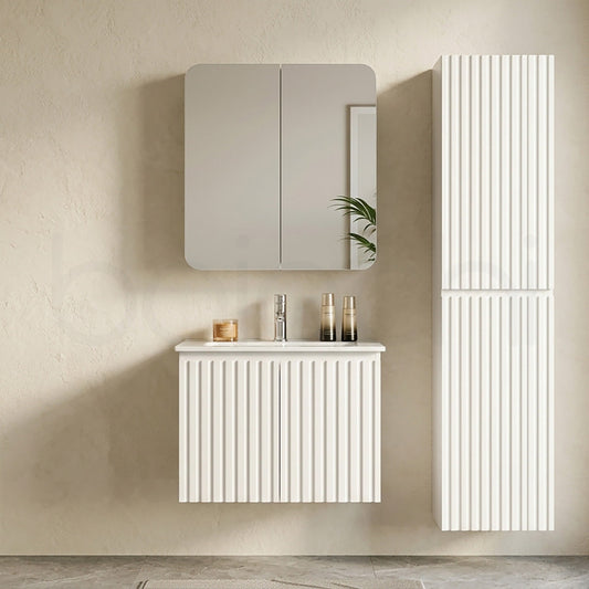Baiachi 600x750 Round Edge Mirror Cabinet