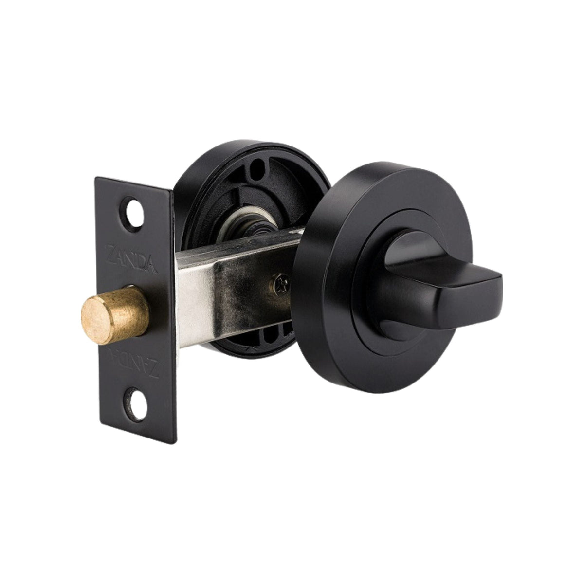 Zanda Round Privacy Kit Matte Black