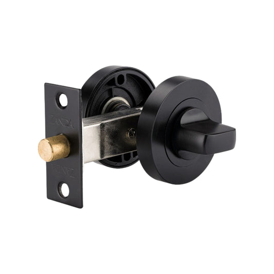 Zanda Round Privacy Kit Matte Black