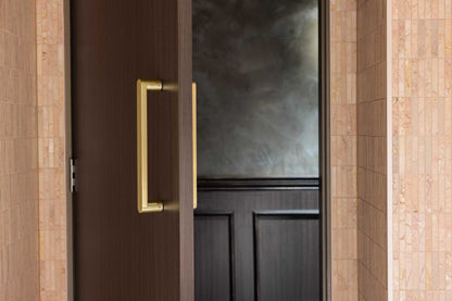 Zanda Duke Pull Handle Back to Back 600mm Satin Brass