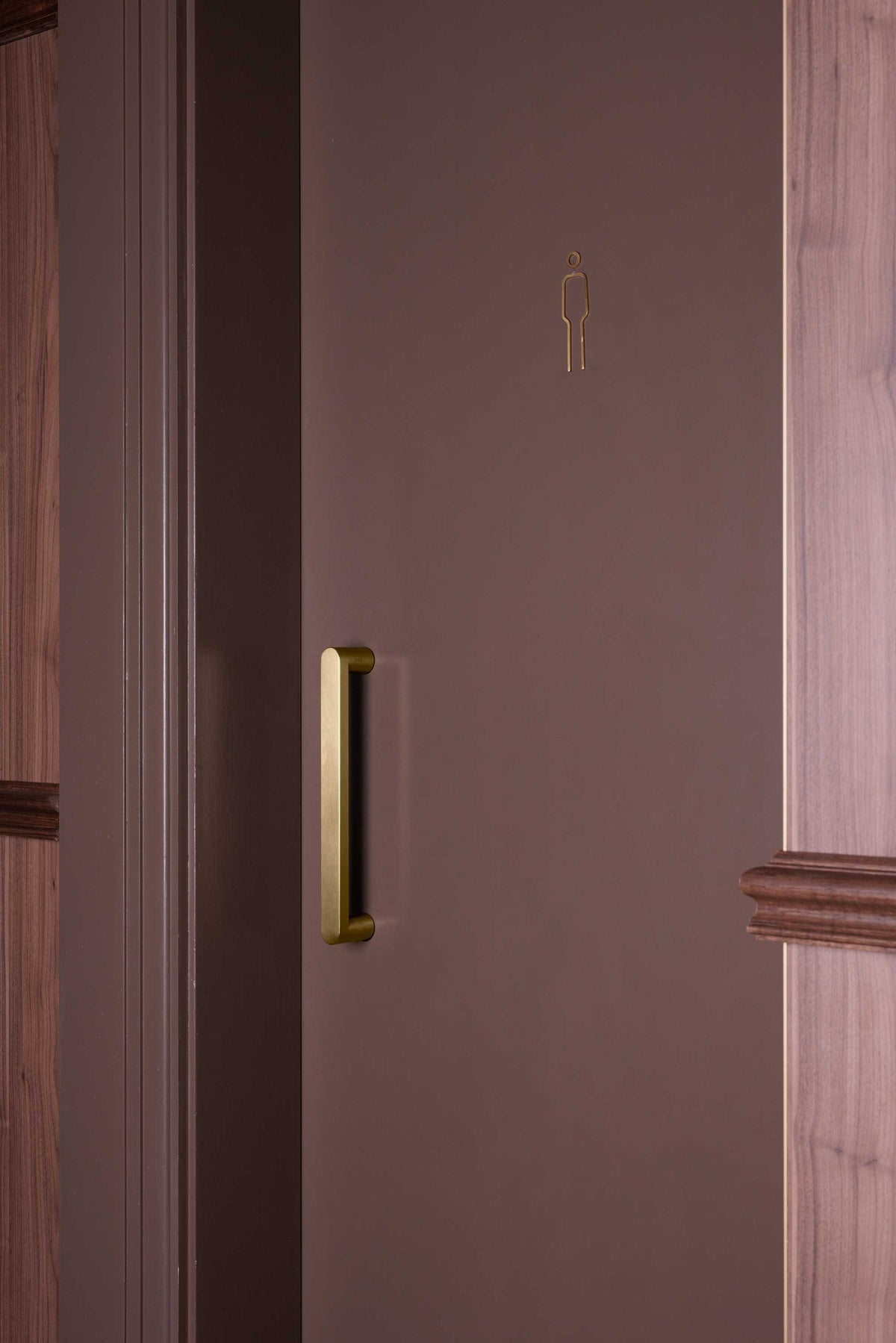 Zanda Duke Pull Handle Back to Back 600mm Satin Brass