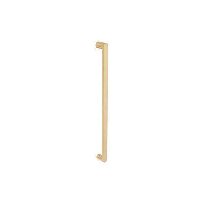 Zanda Duke Pull Handle Back to Back 600mm Satin Brass