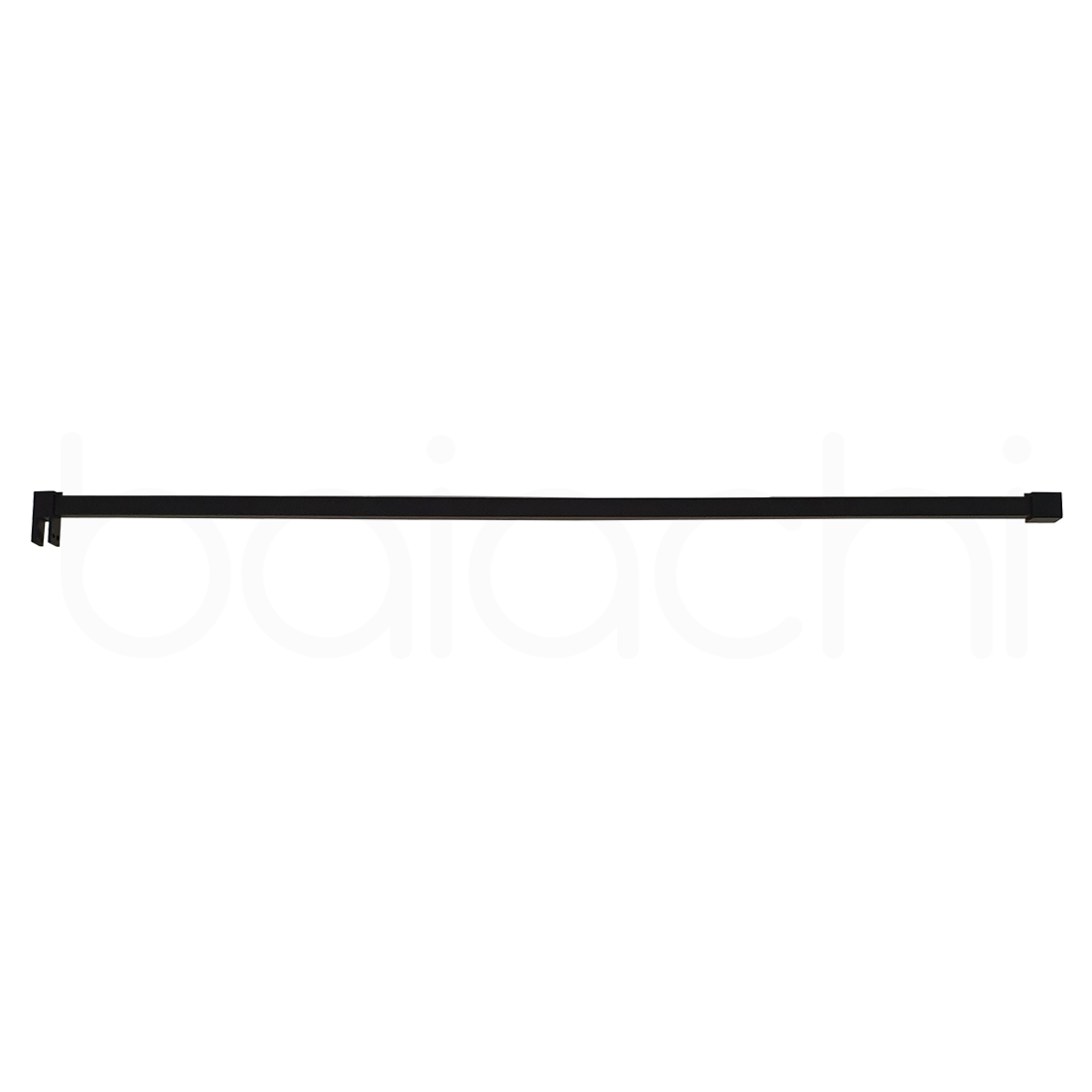 Shower Screen Glass Panel Stabiliser Support Bar Black Adjustable Up To 1000mm
