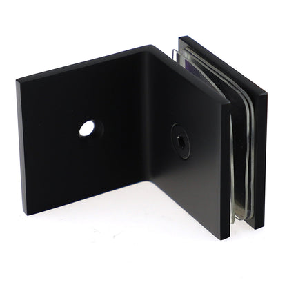 Frameless Shower Screen 1000x1000mm Diamond Matte Black