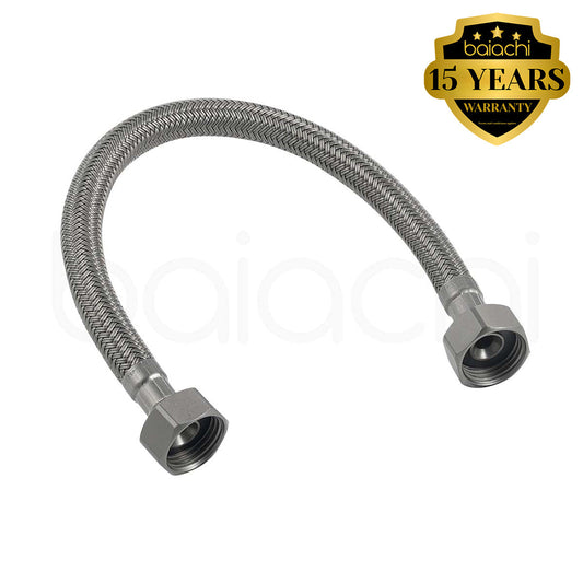 Baiachi 300mm Braided Flexible Hose Gun Metal
