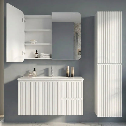 Baiachi 900x750 Round Edge Mirror Cabinet