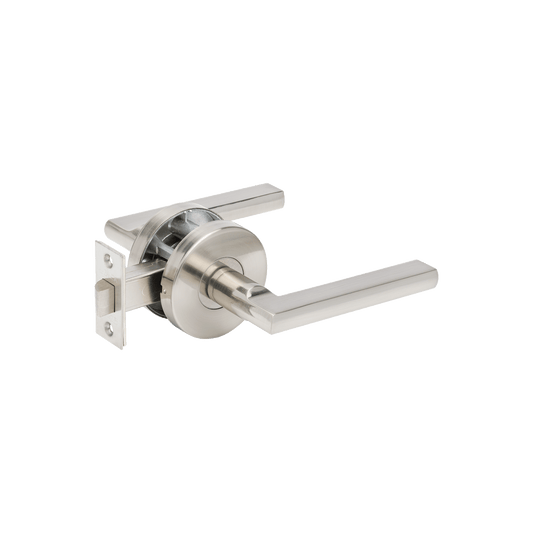 Zanda Aldo Passage Set Brushed Nickel