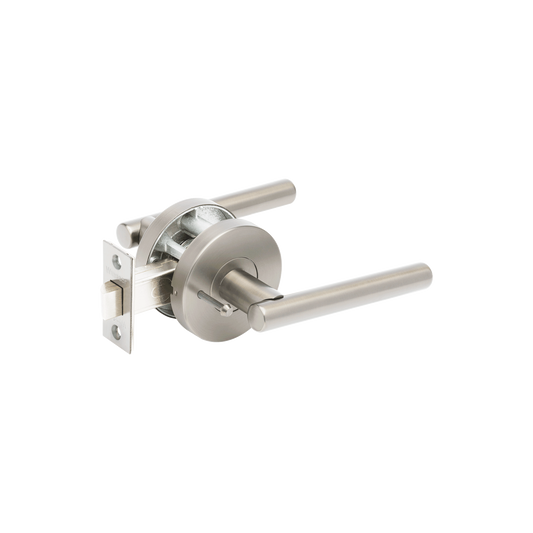 Zanda baxter Integrated Privacy Set Brushed Nickel