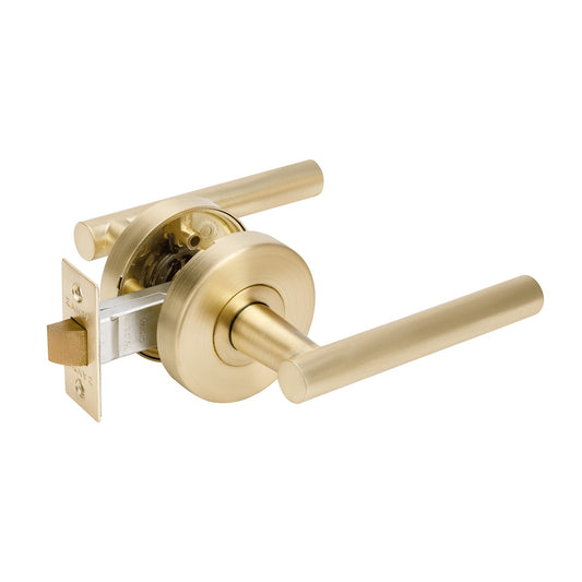Zanda baxter Integrated Privacy Set Satin Brass
