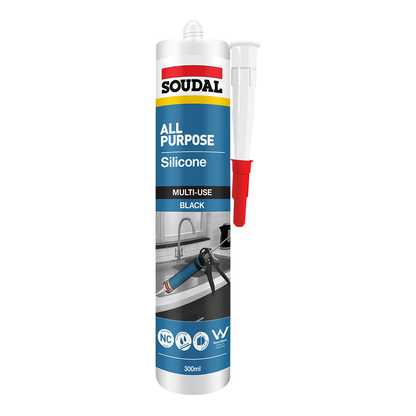 All Purpose Silicone Black 300ml