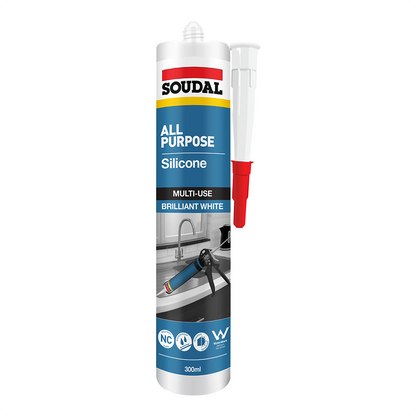 All Purpose Silicone Brilliant White 300ml