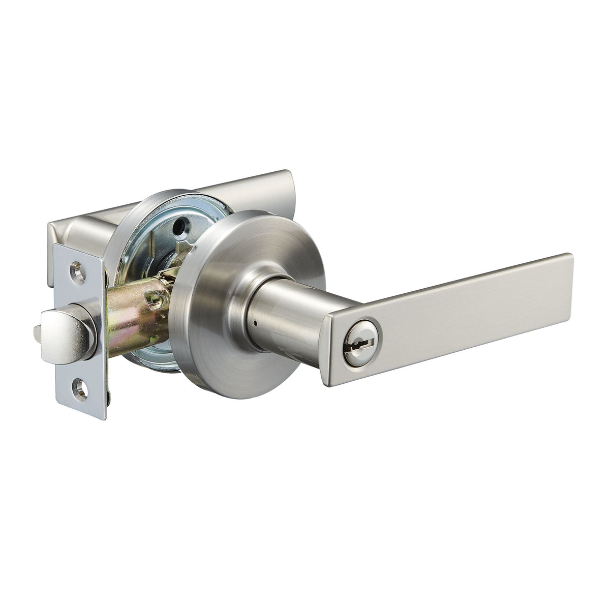 Zanda Austin Entrance Set Brushed Nickel