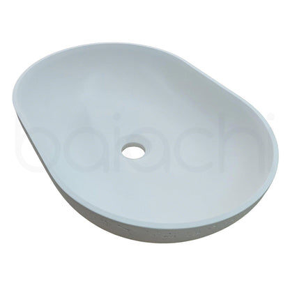 Baiachi Travertine Concrete Bathroom Counter Top Basin Tivoli Natural White