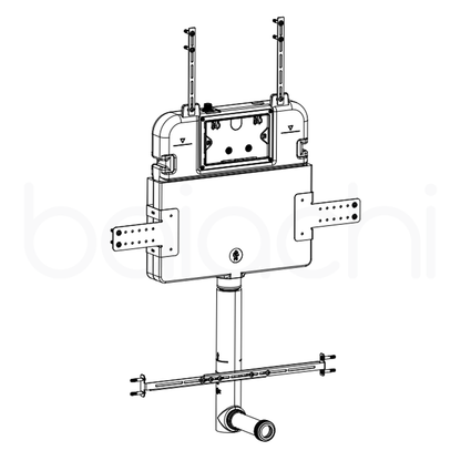 Baiachi R&T In-Wall Cistern Stud Fixing Brackets G3003
