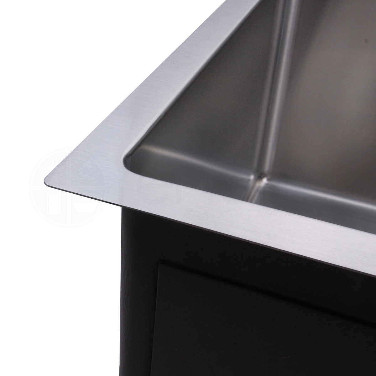 Baiachi 1120x450 Handmade Kitchen Stainless Steel Sink Double Bowl Drainer Top Undermount