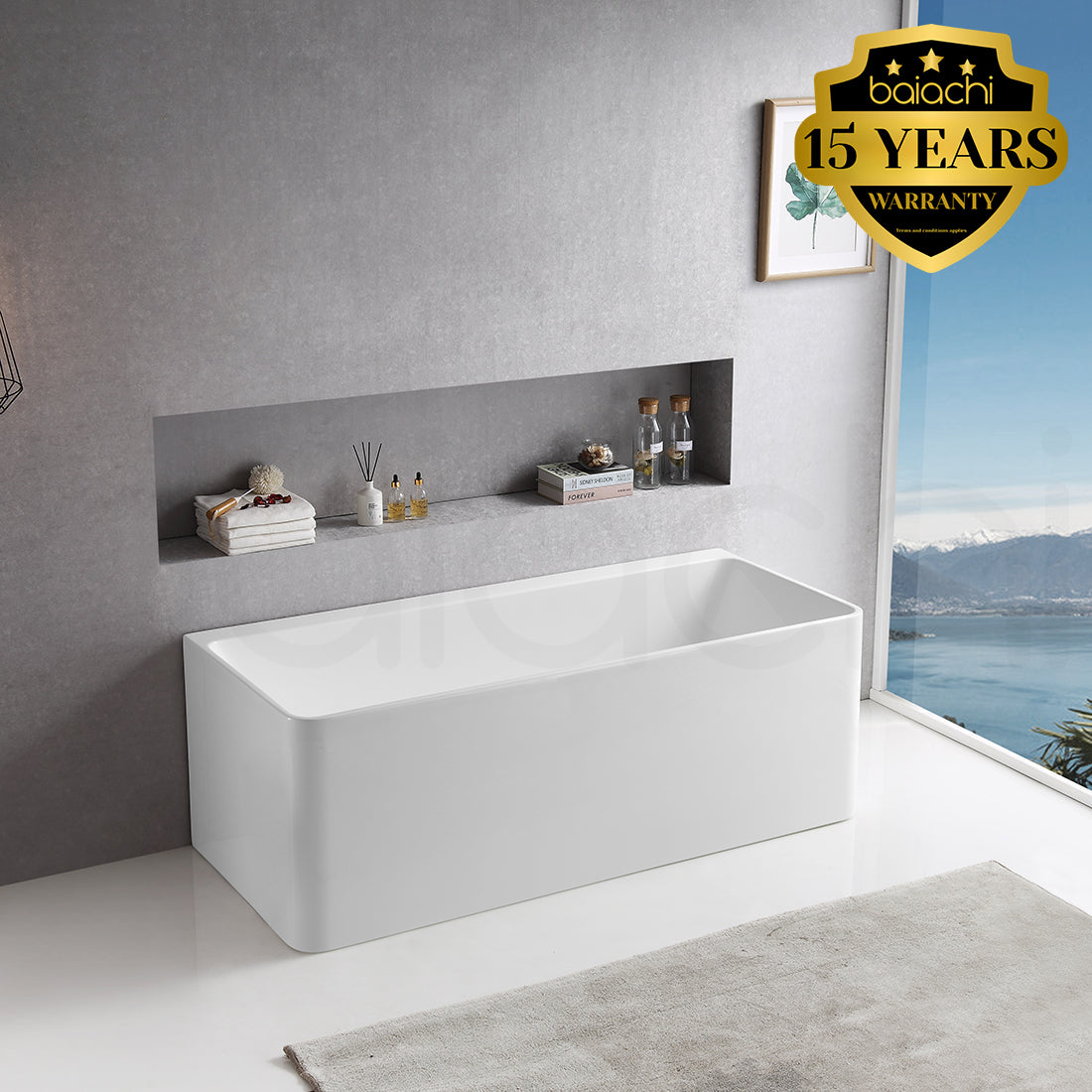Baiachi Cubi 1700 Freestanding Bath MK2