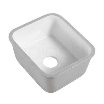Baiachi Ceramic Kitchen and Laundry Sink Undermount Antique Bronze Waste