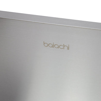 Baiachi 350x450 Handmade Kitchen and Laundry Stainless Steel Sink Single Bowl Top Undermount