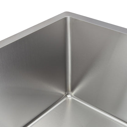 440X440mm Handmade Laundry Kitchen Sink Top/Under Mount Stainless Steel