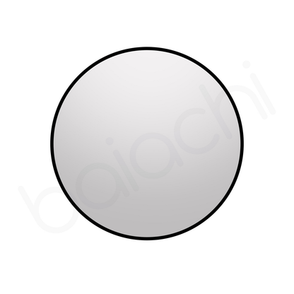 Baiachi Otus Round 600mm Frame Mirror Matte Black