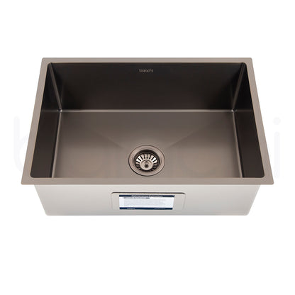 Baiachi 640X440mm Handmade Laundry Kitchen Sink Top/Under Mount Antique Brass